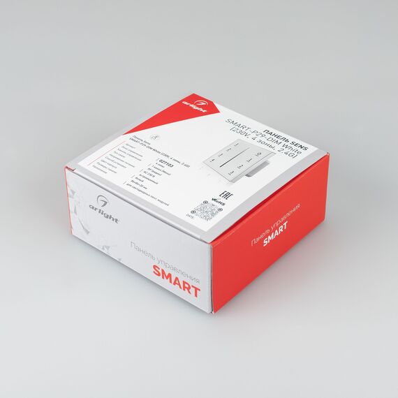 Arlight 027103 Панель Sens SMART-P29-DIM White (230V, 4 зоны, 2,4G) (Arlight, IP20 Пластик, 5 лет) 027103, изображение 6