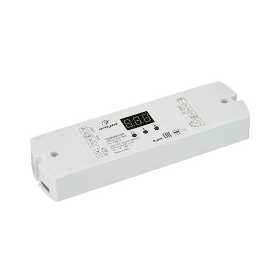 Arlight 028413 Конвертер SMART-K40-DMX (12-24V, 0/1-10V) (Arlight, IP20 Пластик, 5 лет) 028413