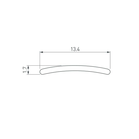 Arlight 016955(1) Экран матовый СТ для профиля T (Arlight, Пластик) 016955(1), изображение 4