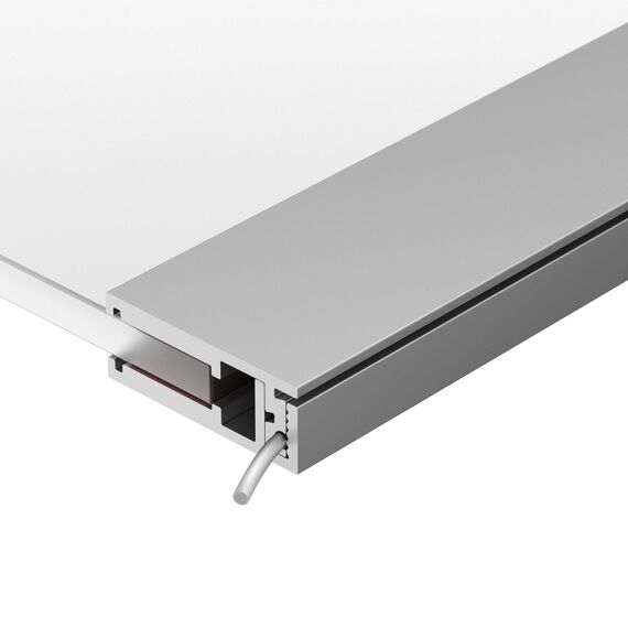 Arlight 019193 Профиль LUS-GLASS-56-2000 ANOD (Arlight, Алюминий) 019193, изображение 4