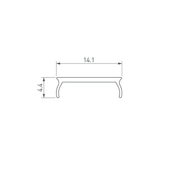Arlight 045575 Экран F-KA13-2000 матовый для PHS (Arlight, Пластик) 045575, изображение 3