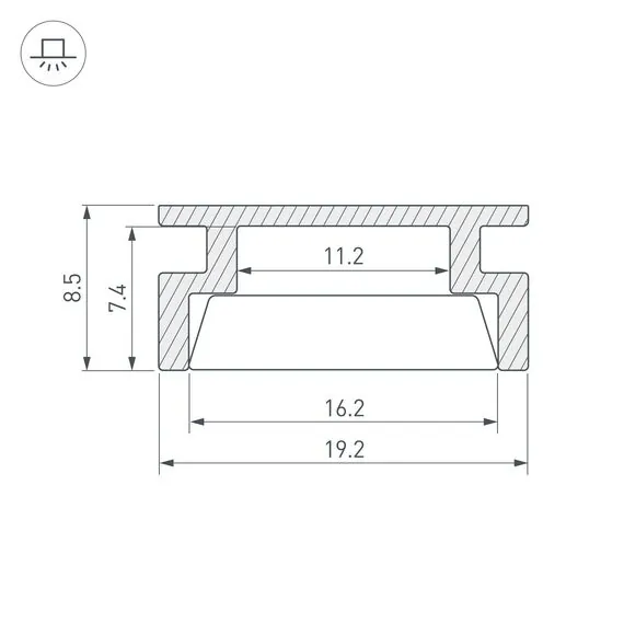 Arlight 044793 Профиль HR-3000 (Arlight, Алюминий) 044793, изображение 6
