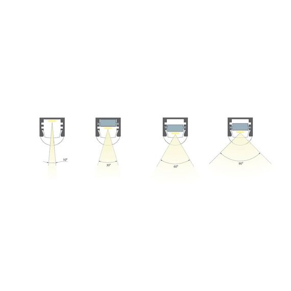 Arlight 013658 Экран с линзой 10°-60° для PDS, MIC (Arlight, Пластик) 013658, изображение 3