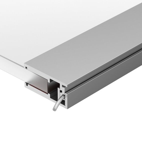 Arlight 019193 Профиль LUS-GLASS-56-2000 ANOD (Arlight, Алюминий) 019193, изображение 3