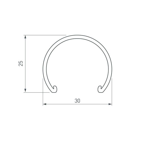 Arlight 025227 Экран матовый ROUND-D30 OPAL (Arlight, Пластик) 025227, изображение 4