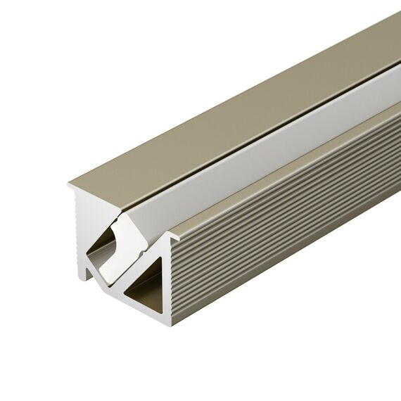 Arlight 038200 Профиль SL-BEVEL-H10-F14-2000 ANOD OLIVE GREY (Arlight, Алюминий) 038200
