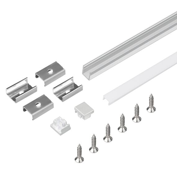 Arlight 036832 Профиль с экраном SL-MINI-8-2000 ANOD+OPAL (Arlight, Алюминий) 036832, изображение 8