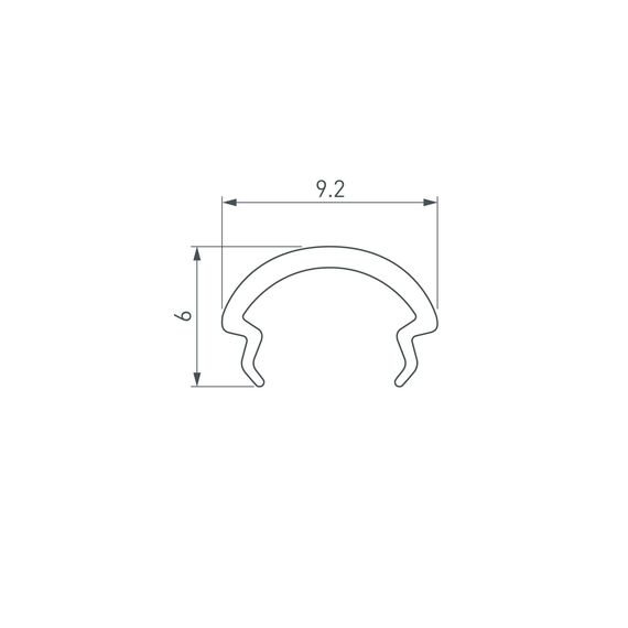 Arlight 029567 Экран матовый ROUND-D10,5-2000 OPAL (Arlight, Пластик) 029567, изображение 4