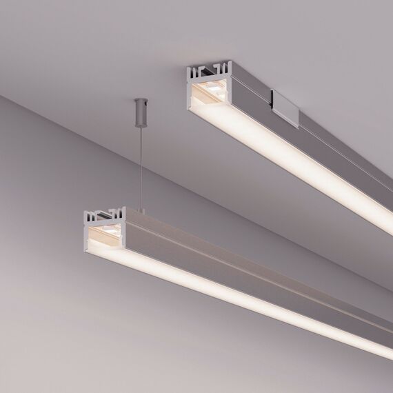 Arlight 046076 Профиль LINE-1716-2000 ANOD (Arlight, Алюминий) 046076, изображение 8