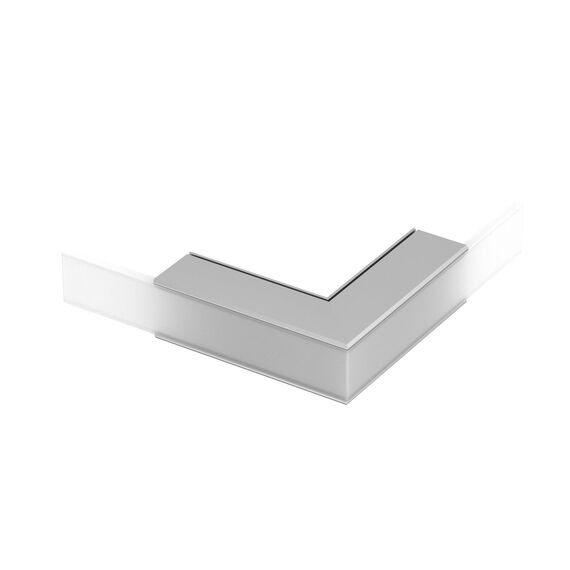 Arlight 026134 Угол PLS-LOCK-H25-L90W внешний (с экраном MAT-L) (Arlight, Металл) 026134