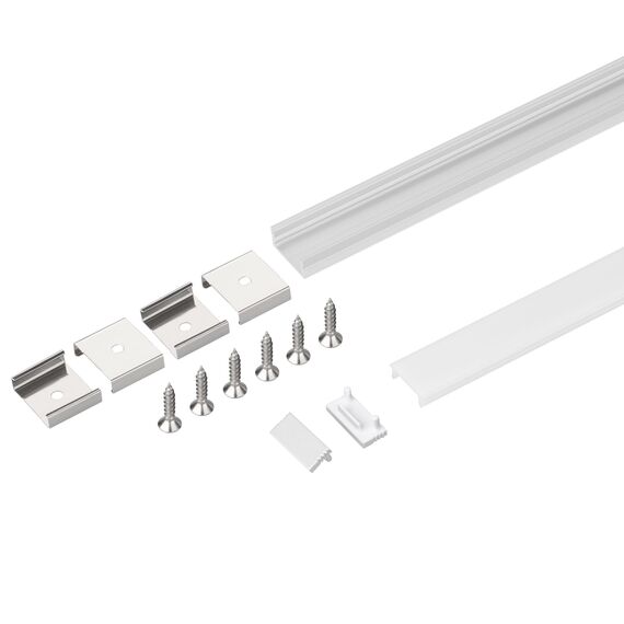 Arlight 036834 Профиль с экраном SL-SLIM-H7-2000 ANOD+OPAL (Arlight, Алюминий) 036834, изображение 3