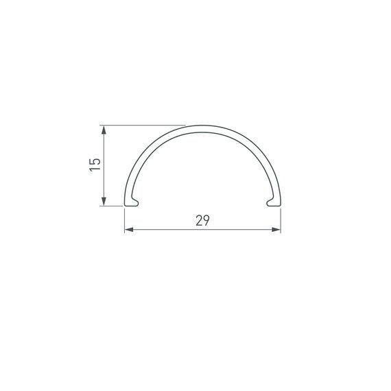 Arlight 029214 Экран матовый ROUND-D30-DUAL-2000 OPAL (Arlight, Пластик) 029214, изображение 4