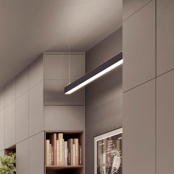 Arlight 046402 Профиль LINE-6070-2000 ANOD BLACK (Arlight, Алюминий) 046402, изображение 9