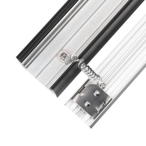 Arlight 044885 Профиль LINE-5075-U-HONEYCOMB-2000 BLACK (Arlight, Алюминий) 044885, изображение 4