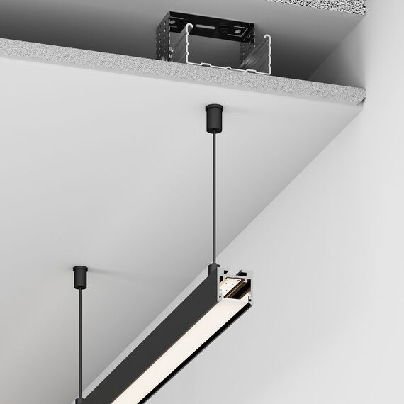 Arlight 033737 Профиль SL-LINE-2522-2500 BLACK (Arlight, Алюминий) 033737, изображение 4
