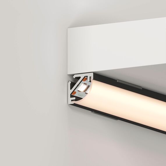 Arlight 049014 Профиль SL-KANT-H10-2000 BLACK (Arlight, Алюминий) 049014, изображение 4