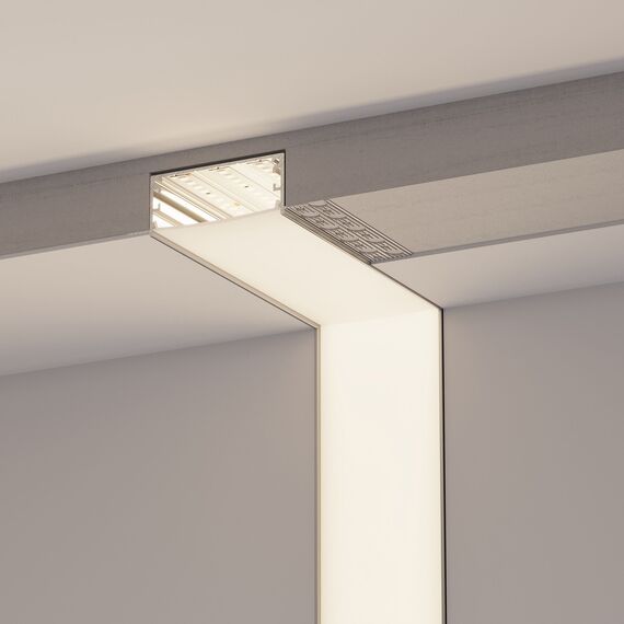 Arlight 046410 Профиль LINIA60-FANTOM-3000 ANOD (Arlight, Алюминий) 046410, изображение 4