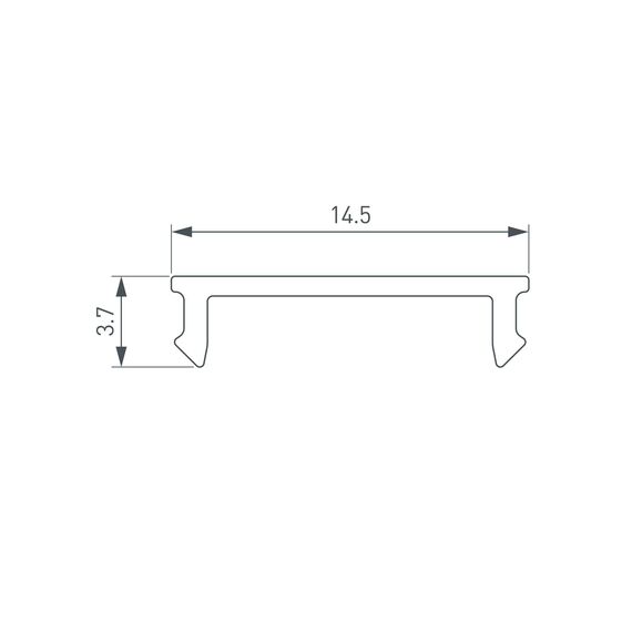 Arlight 049155 Экран SL-KANT-H18-2000 FLAT OPAL (Arlight, Пластик) 049155, изображение 4