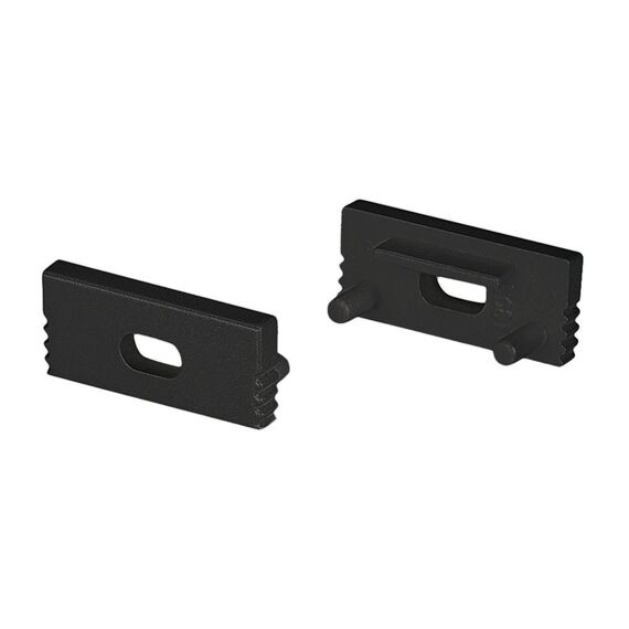 Arlight 037510 Заглушка SL-SLIM-H7 BLACK с отверстием (Arlight, Пластик) 037510
