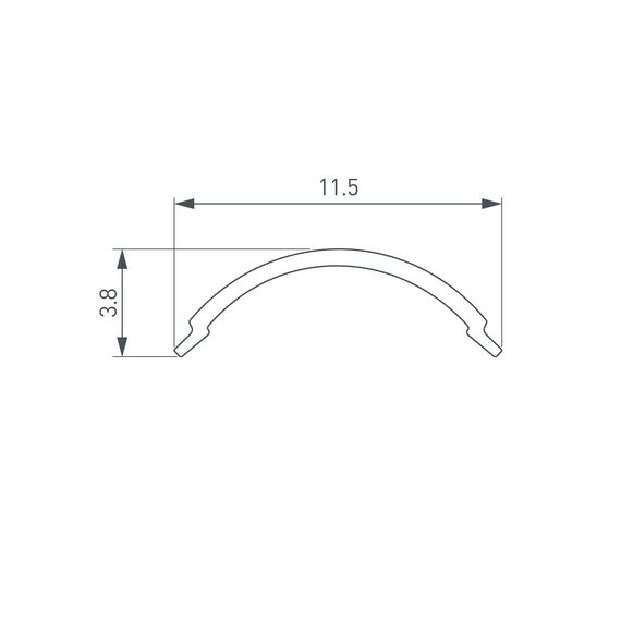 Arlight 049167 Экран SL-KANT-H10 ROUND OPAL (Arlight, Пластик) 049167, изображение 4