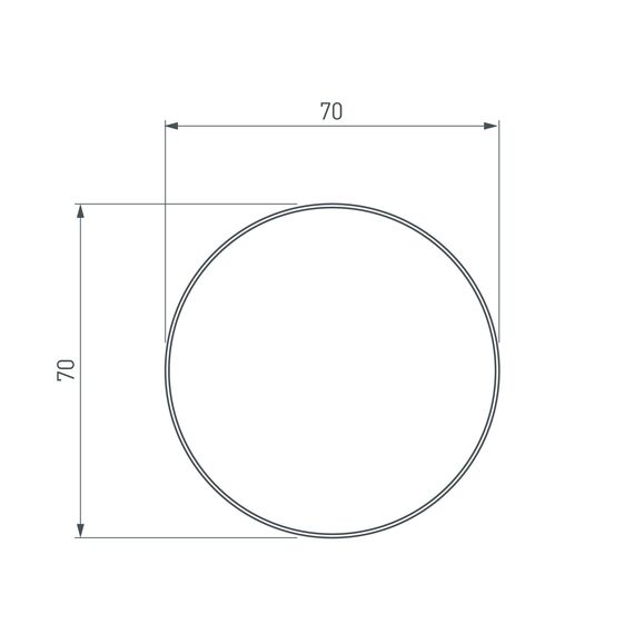 Arlight 037771 Экран SL-ROUND-D70-360deg-2000 OPAL (Arlight, Пластик) 037771, изображение 4