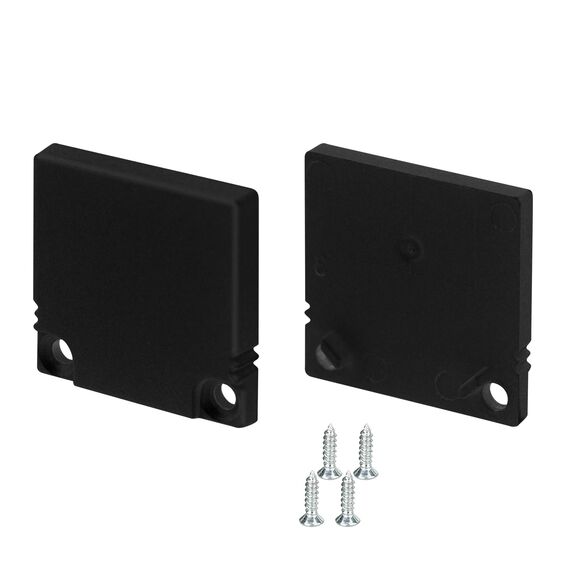 Arlight 047638 Заглушка SL-SLIM20-H20 BLACK глухая  (Arlight, Пластик) 047638