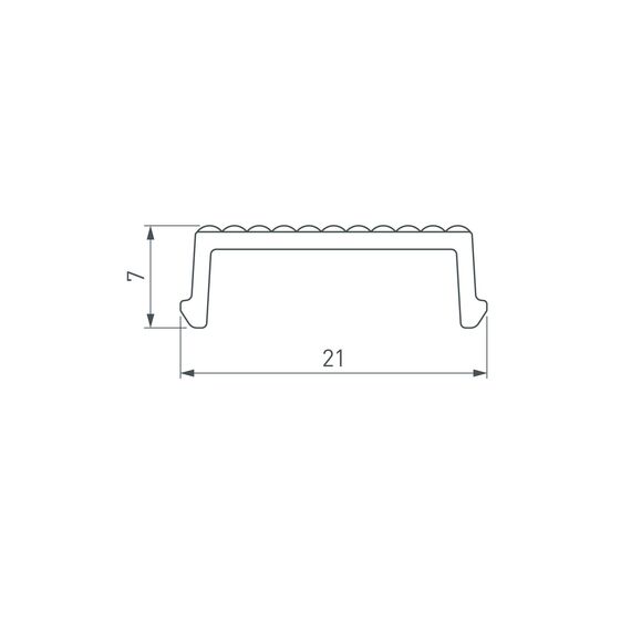 Arlight 033745 Экран призматический SL-LINE-W20-2500 (Arlight, Пластик) 033745, изображение 4