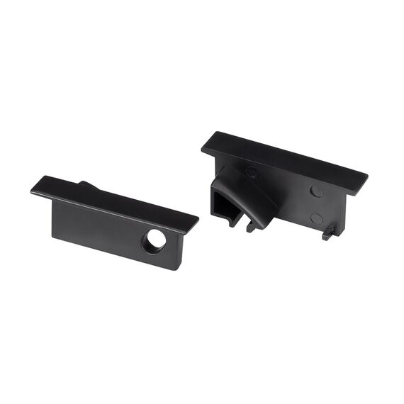 Arlight 049157 Комплект заглушек SL-BEVEL-W21-F BLACK (Arlight, Пластик) 049157
