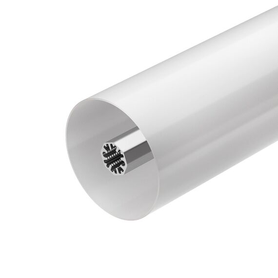 Arlight 037770 Профиль SL-ROUND-D70-360deg-2000 ANOD (Arlight, Алюминий) 037770, изображение 2