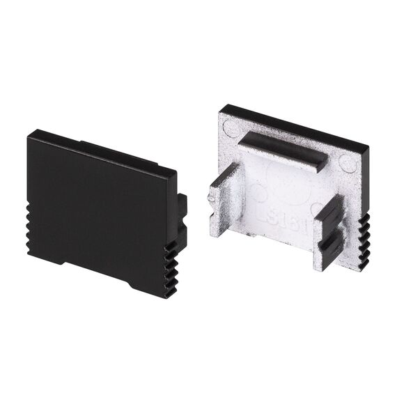 Arlight 034001 Заглушка SL-SLIM-H13M BLACK глухая (Arlight, Пластик) 034001