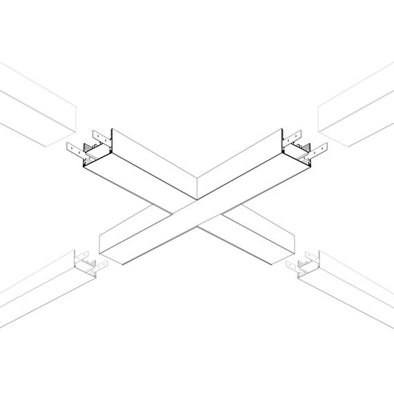 Arlight 030118 Крестовина SL-LINE-5035 (Arlight, Металл) 030118, изображение 8