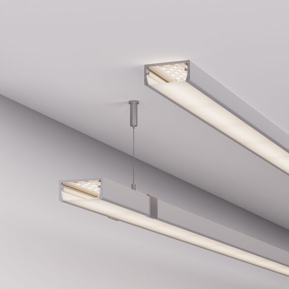 Arlight 030982 Профиль ARH-WIDE-W39-2000 ANOD (Arlight, Алюминий) 030982, изображение 7