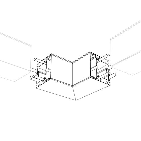 Arlight 021262 Угол S2-LINE-7977-L90N внутренний (Arlight, Металл) 021262, изображение 4