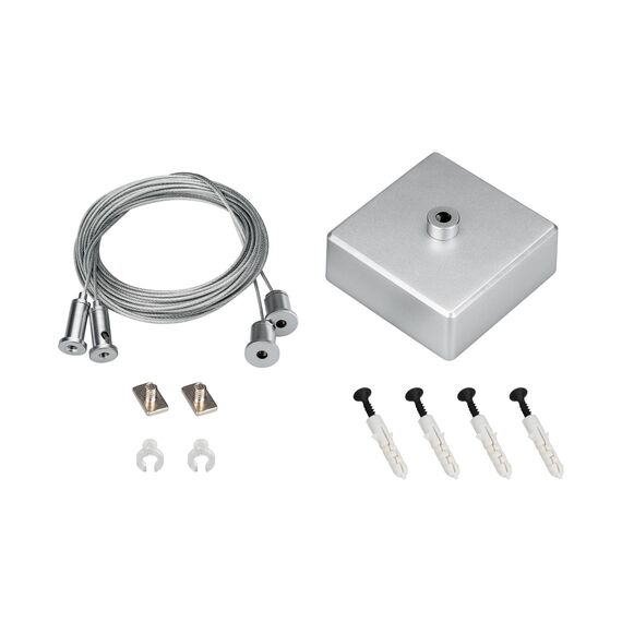 Arlight 040294 Подвес ARL-2x4m Set (Silver box, Pad 9x2mm) (Arlight, Металл) 040294