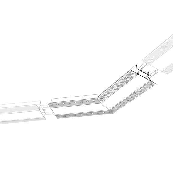 Arlight 030102 Угол SL-LINIA45-FANTOM-135 (Arlight, Металл) 030102, изображение 8