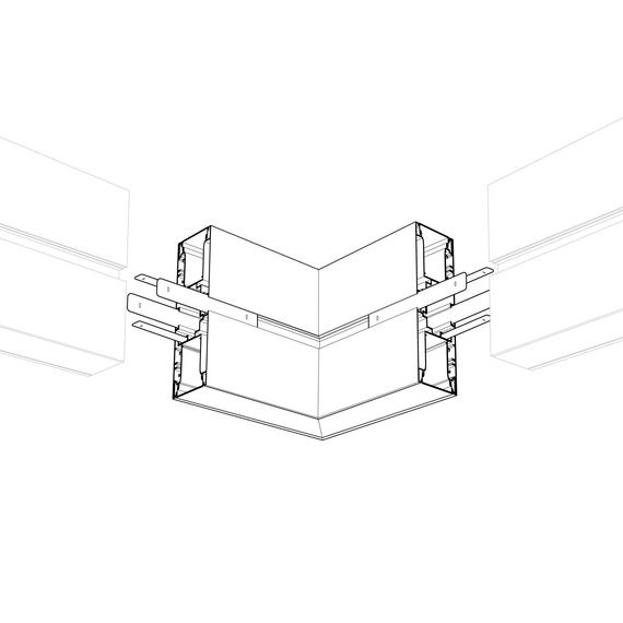 Arlight 021287 Угол S2-WALL-X2-H128-L90W внешний (Arlight, Металл) 021287, изображение 4