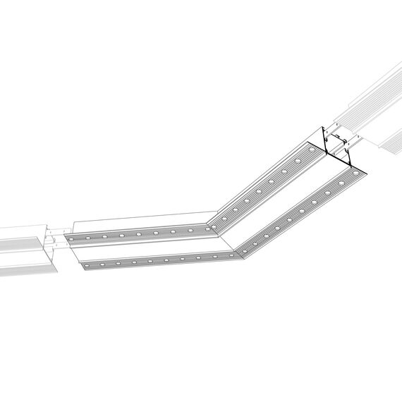 Arlight 030093 Угол SL-LINIA32-FANTOM-135 (Arlight, Металл) 030093, изображение 8