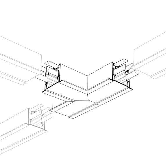 Arlight 021275 Угол S2-LINIA55-F-T90 тройной (Arlight, Металл) 021275, изображение 4