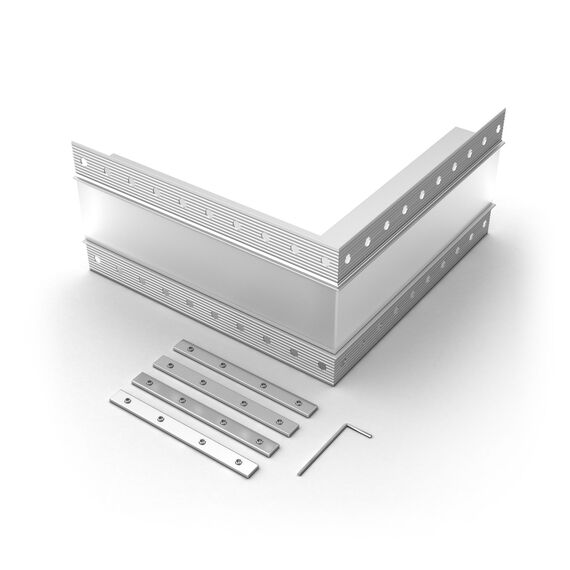 Arlight 030105 Угол SL-LINIA45-FANTOM внешний (Arlight, Металл) 030105, изображение 2