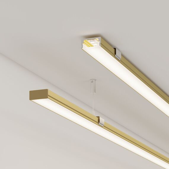 Arlight 039987 Профиль LINE-1708-2000 ANOD GOLD (Arlight, Алюминий) 039987, изображение 8