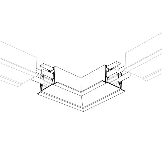 Arlight 021272 Угол S2-LINIA55-F-L90 прямой (Arlight, Металл) 021272, изображение 3
