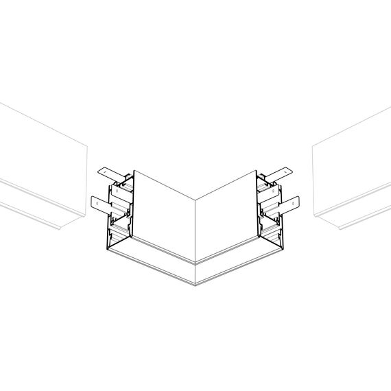 Arlight 021234 Угол S2-LINE-3360-L90 прямой (Arlight, Металл) 021234, изображение 3
