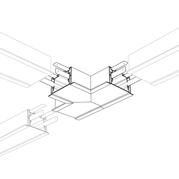 Arlight 021280 Угол S2-LINIA69-F-T90 тройной (Arlight, Металл) 021280, изображение 4