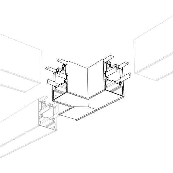 Arlight 021259 Угол S2-LINE-5470-T90 тройной (Arlight, Металл) 021259, изображение 4