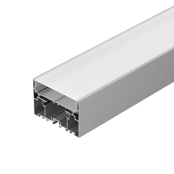 Arlight 021175 Профиль с экраном S2-LINE-10570-2500 ANOD+OPAL (Arlight, Алюминий) 021175