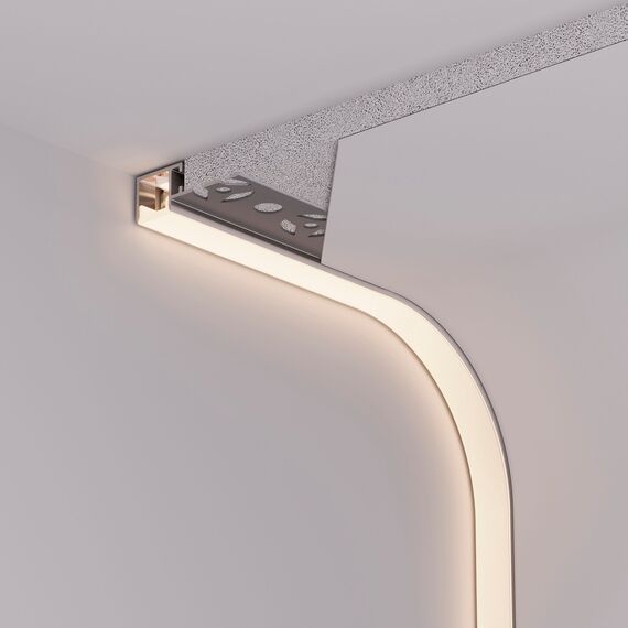 Arlight 040328 Профиль FANTOM-BENT-W12-TOP-EDGE-2000 ANOD (Arlight, Алюминий) 040328, изображение 10