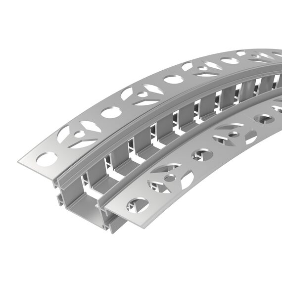 Arlight 040347 Профиль FANTOM-BENT-W23-TOP-2000 ANOD (Arlight, Алюминий) 040347, изображение 4