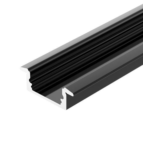 Arlight 040301 Профиль LINE-2308-F-2000 ANOD BLACK (Arlight, Алюминий) 040301, изображение 4