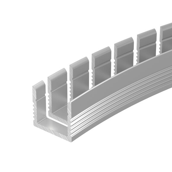 Arlight 040326(1) Профиль FANTOM-BENT-W12-SIDE-2000 ANOD (Arlight, Алюминий) 040326(1), изображение 4