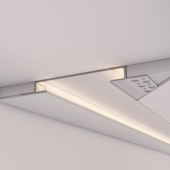 Arlight 039946 Профиль FANTOM-W75-DUAL-2000 WHITE (Arlight, Алюминий) 039946, изображение 12